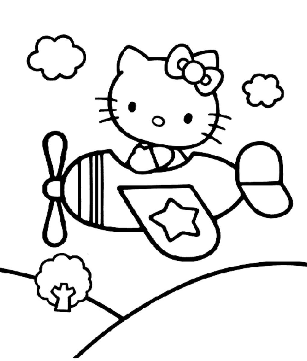 Coloriage Hello Kitty