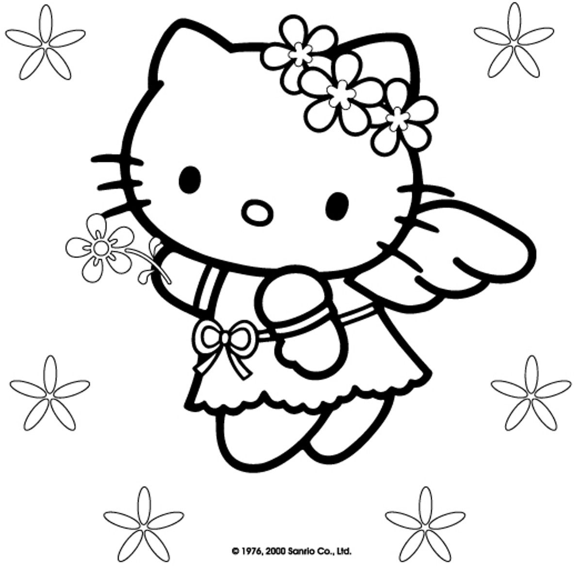 Coloriage Hello Kitty